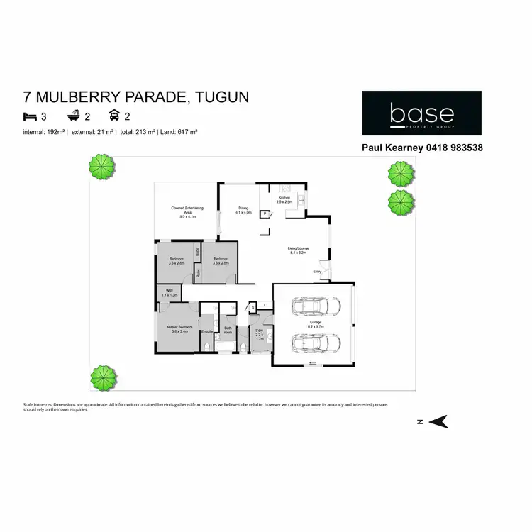 Floorplan of Homely house listing, 7 Mulberry Parade, Tugun QLD 4224