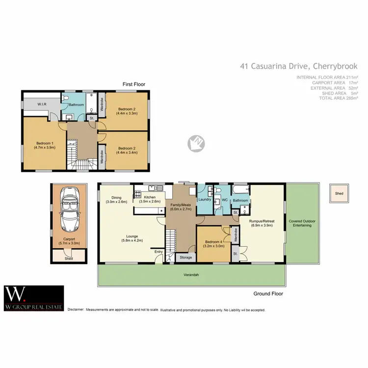 Floorplan of Homely house listing, 41/41 Casuarina Drive, Cherrybrook NSW 2126