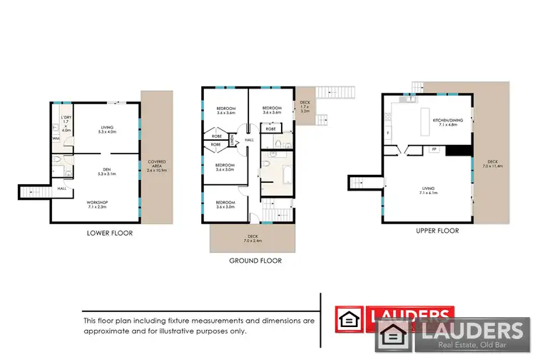 Floorplan of Homely house listing, 8 Seaview Close, Rainbow Flat NSW 2430