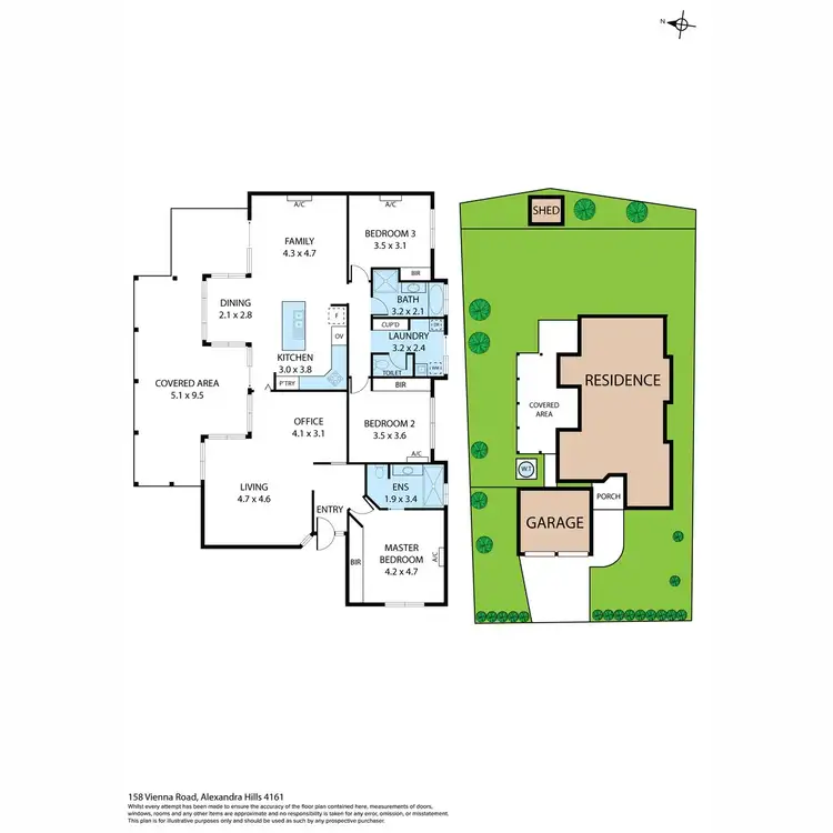 Floorplan of Homely house listing, 158 Vienna Road, Alexandra Hills QLD 4161