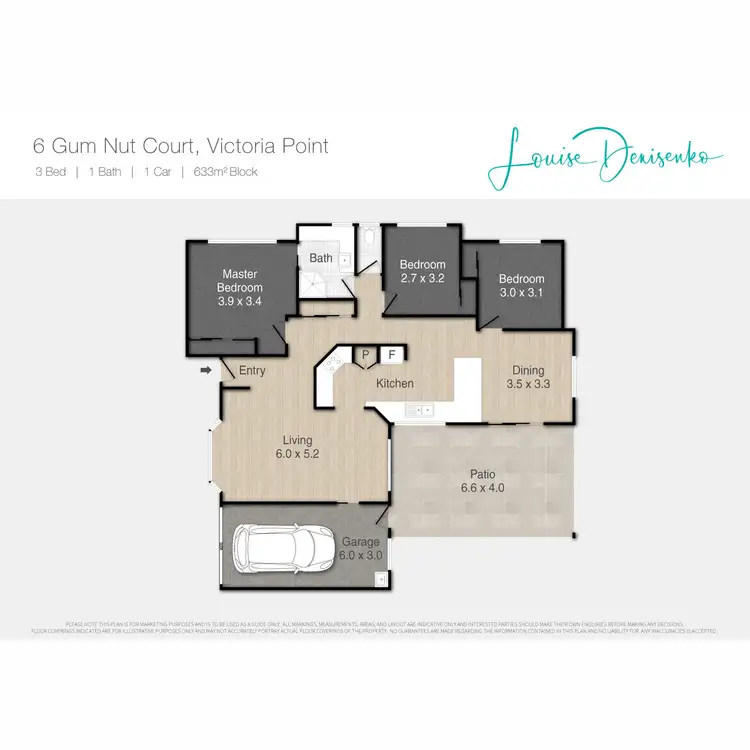 Floorplan of Homely house listing, 6 Gum Nut Court, Victoria Point QLD 4165