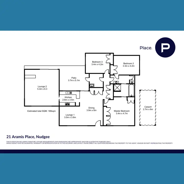 Floorplan of Homely house listing, 21 Aramis Place, Nudgee QLD 4014