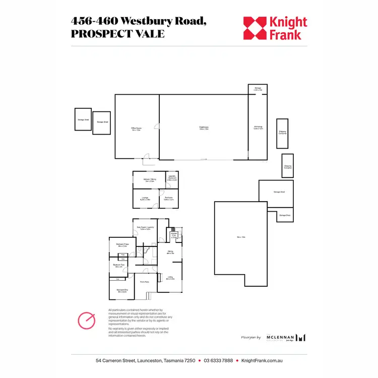 Floorplan of Homely other listing, 456 Westbury Road, Prospect Vale TAS 7250