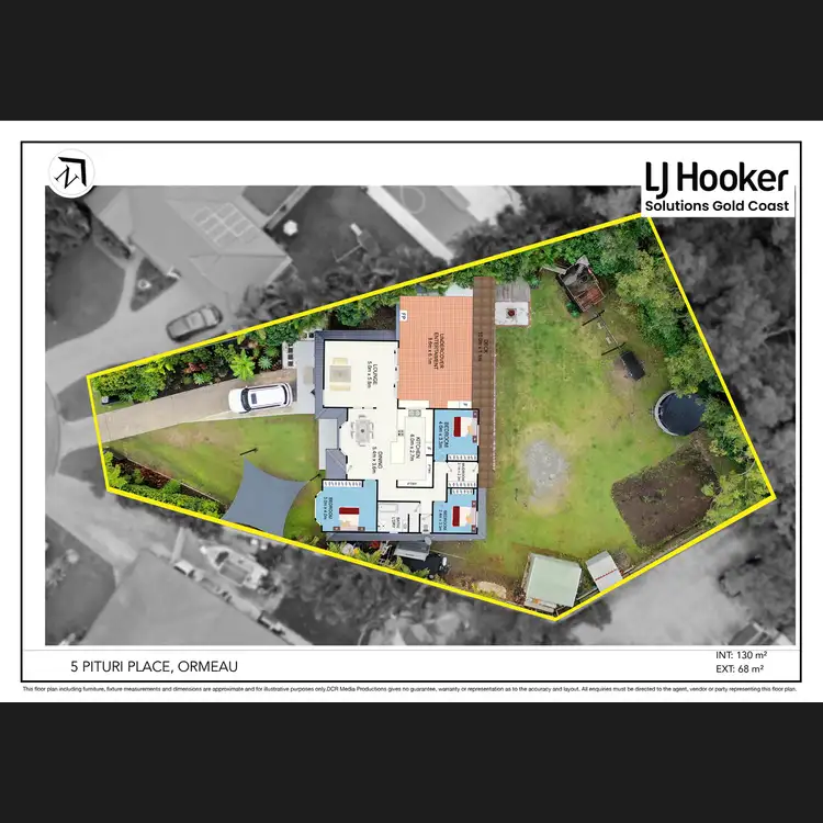 Floorplan of Homely house listing, 5 Pituri Place, Ormeau QLD 4208