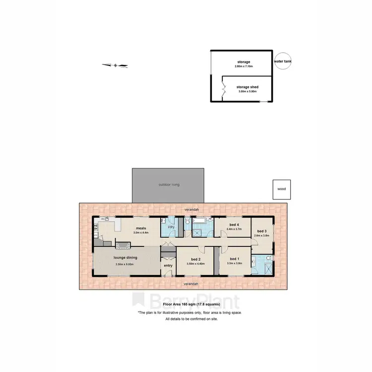 Floorplan of Homely house listing, 195 Gembrook Road, Gembrook VIC 3783