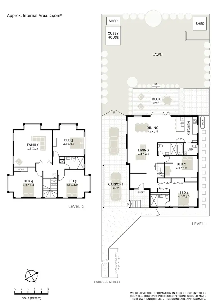 Floorplan of Homely house listing, 24A Farnell Street, Hunters Hill NSW 2110