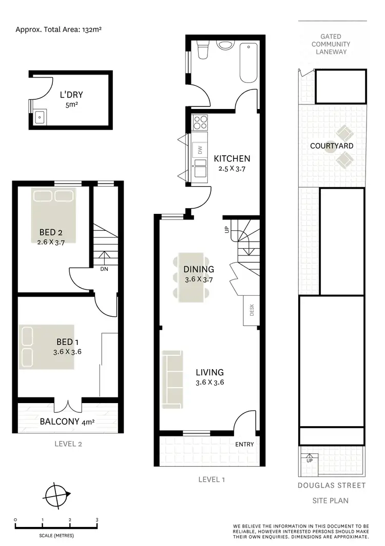 Floorplan of Homely terrace listing, 37 Douglas Street, Redfern NSW 2016