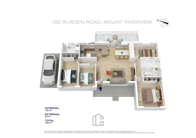 Floorplan of Homely house listing, 182 Rusden Road, Mount Riverview NSW 2774