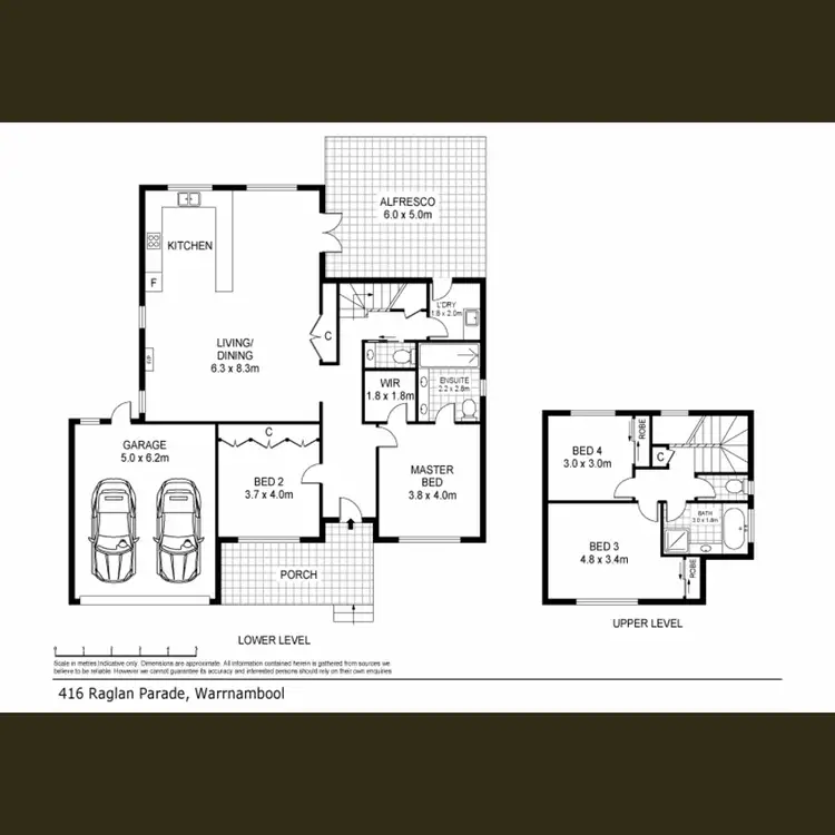 Floorplan of Homely house listing, 416 Raglan Parade, Warrnambool VIC 3280