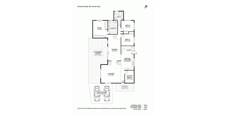 Floorplan of Homely house listing, 6 Kentia Street, Mount Gravatt East QLD 4122