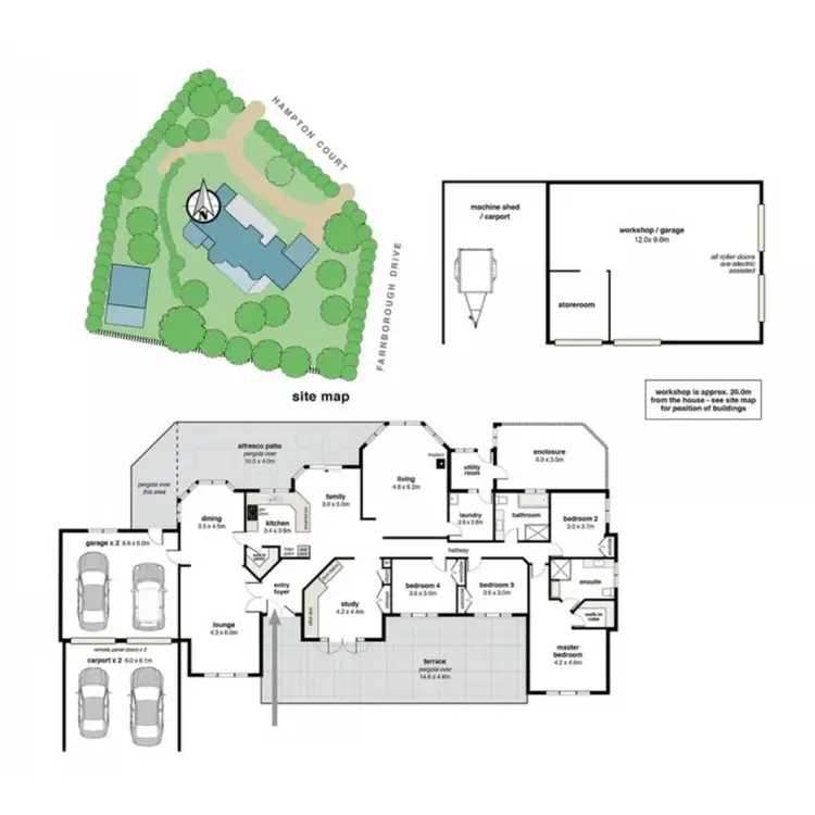 Floorplan of Homely house listing, 2 Hampton Crt, Moss Vale NSW 2577