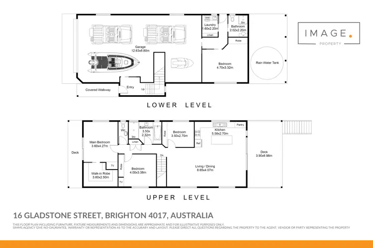 Floorplan of Homely house listing, 16 Gladstone Street, Brighton QLD 4017