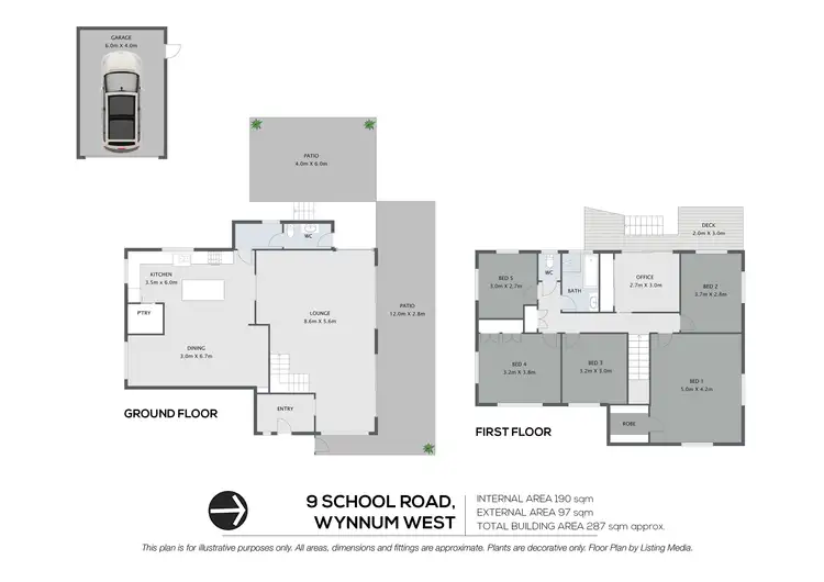 Floorplan of Homely house listing, 9 School Road, Wynnum West QLD 4178
