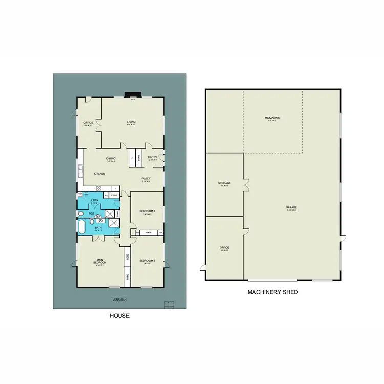 Floorplan of Homely rural property listing, 447 Old North Road, Pokolbin NSW 2320