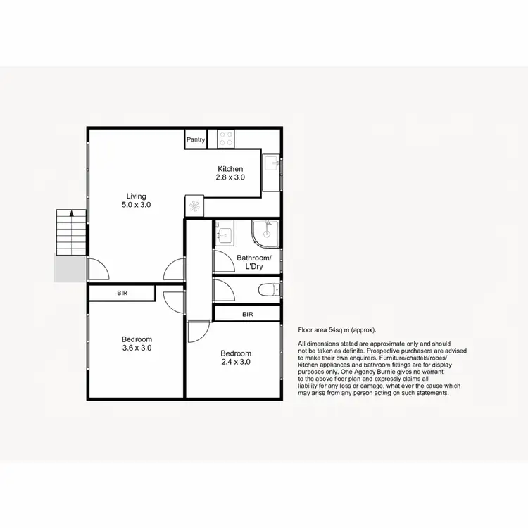 Floorplan of Homely unit listing, 12c Kelvin Street, Penguin TAS 7316