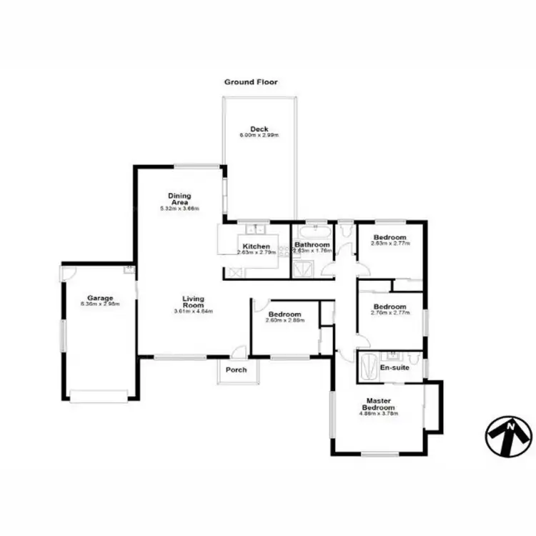 Floorplan of Homely house listing, 5 Antigua Crescent, Deception Bay QLD 4508