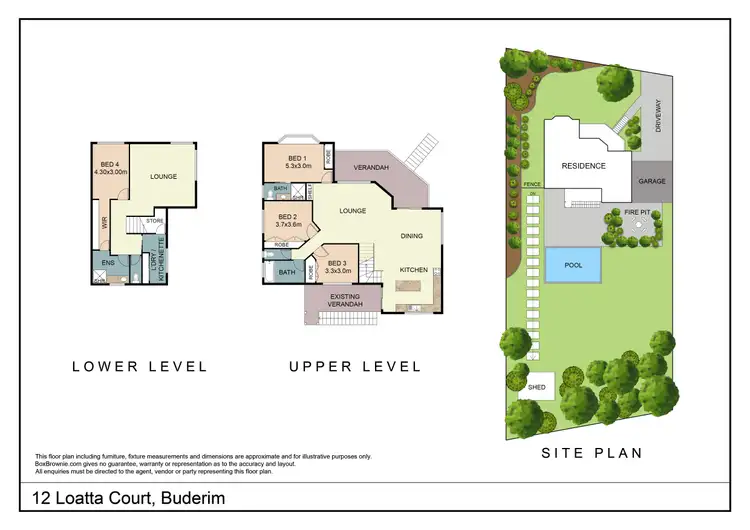 Floorplan of Homely house listing, 12 Loatta Court, Buderim QLD 4556