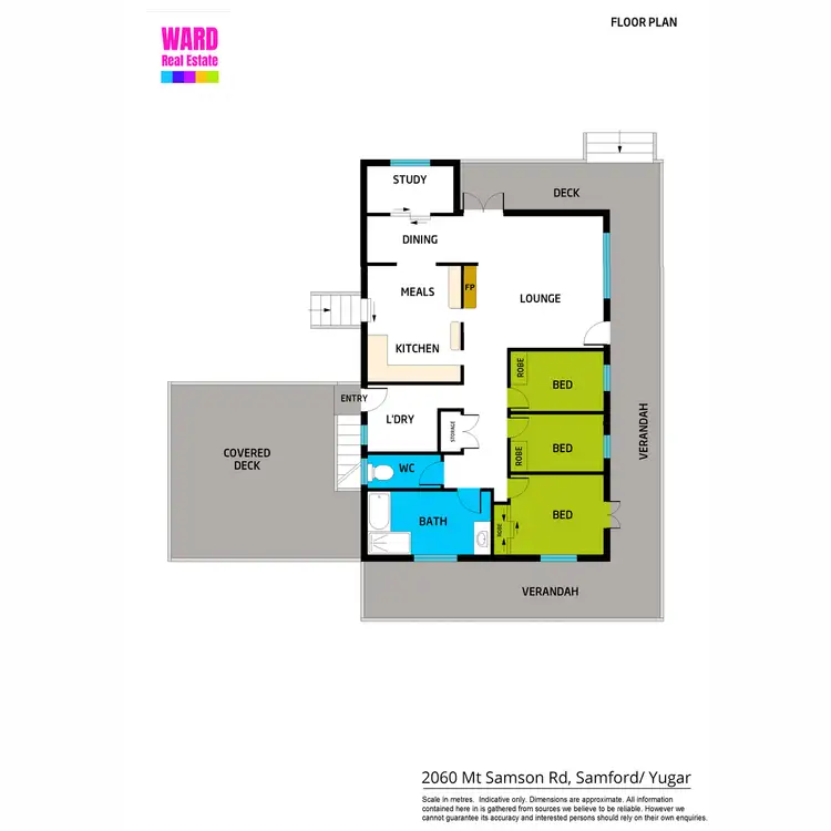 Floorplan of Homely house listing, Lot 1, 2060 Mount Samson Road, Yugar QLD 4520