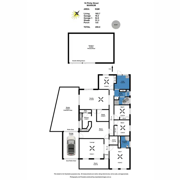 Floorplan of Homely house listing, 16 Philip Street, Mannum SA 5238