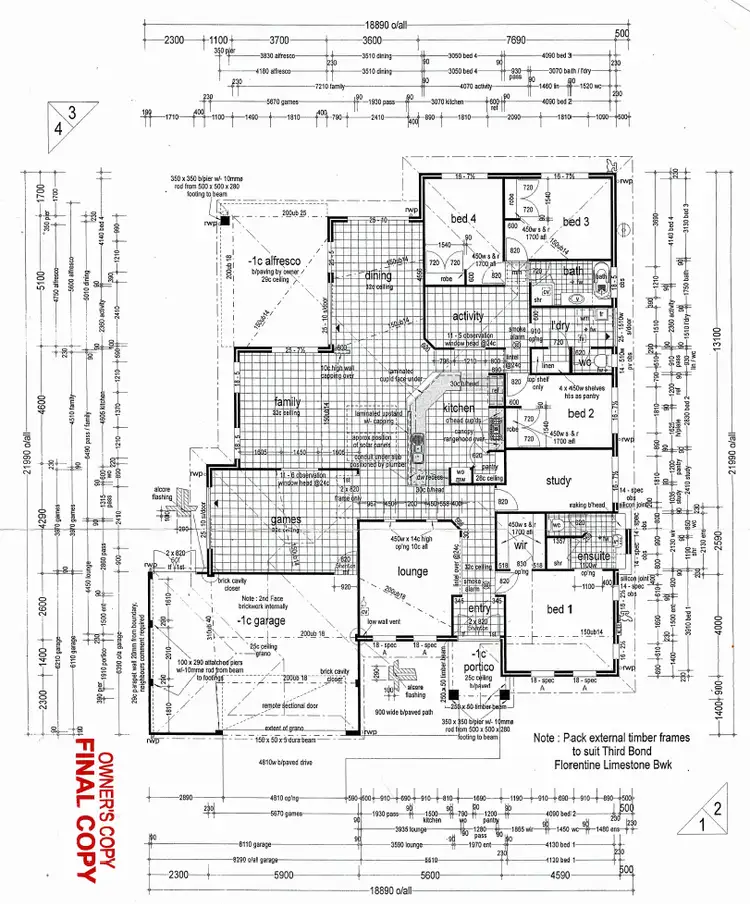 Floorplan of Homely house listing, 25 Dulcet Link, Atwell WA 6164
