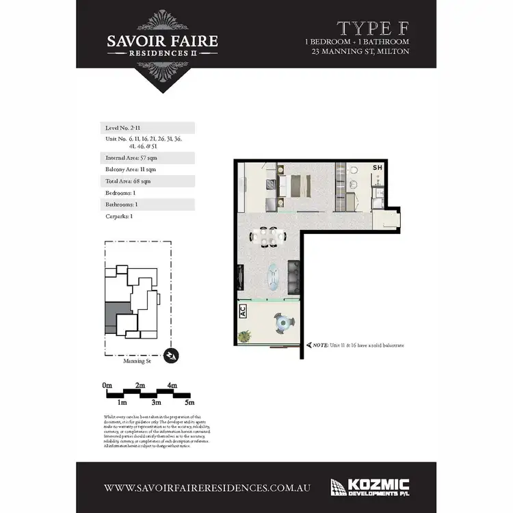 Floorplan of Homely unit listing, 51/21 Manning Street, Milton QLD 4064