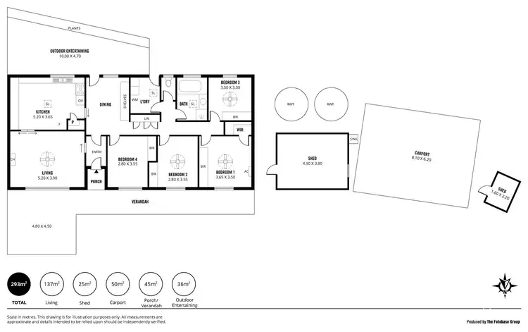 Floorplan of Homely house listing, 421a Main Road, Coromandel Valley SA 5051