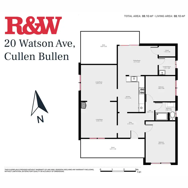Floorplan of Homely house listing, 20 Watson Avenue, Cullen Bullen NSW 2790
