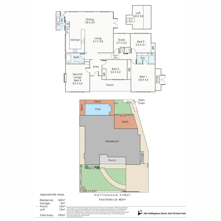 Floorplan of Homely house listing, 24a Nottingham Street, East Victoria Park WA 6101