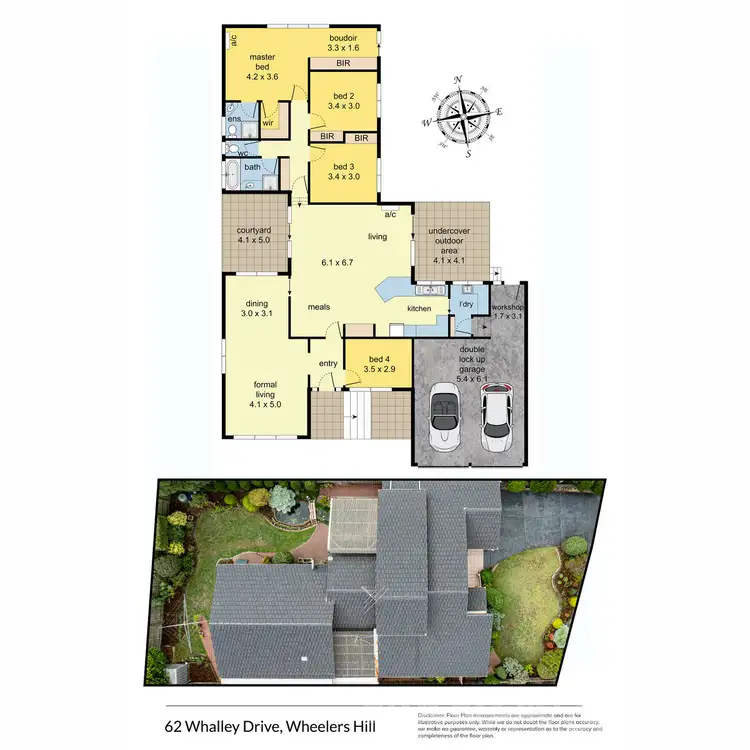 Floorplan of Homely house listing, 62 Whalley Drive, Wheelers Hill VIC 3150