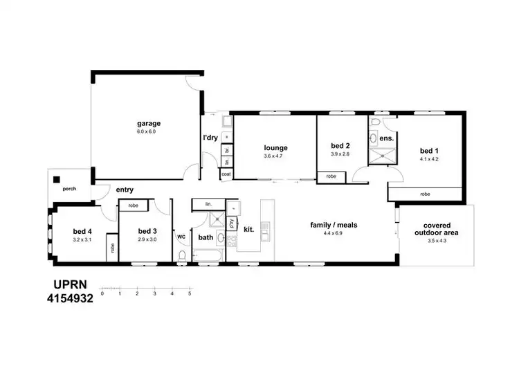 Floorplan of Homely house listing, Address available on request