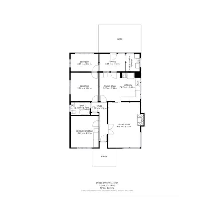 Floorplan of Homely house listing, 42 Kidman Avenue, South Guildford WA 6055
