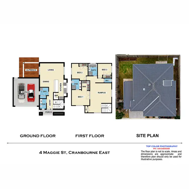 Floorplan of Homely house listing, 4 Maggie Street, Cranbourne East VIC 3977
