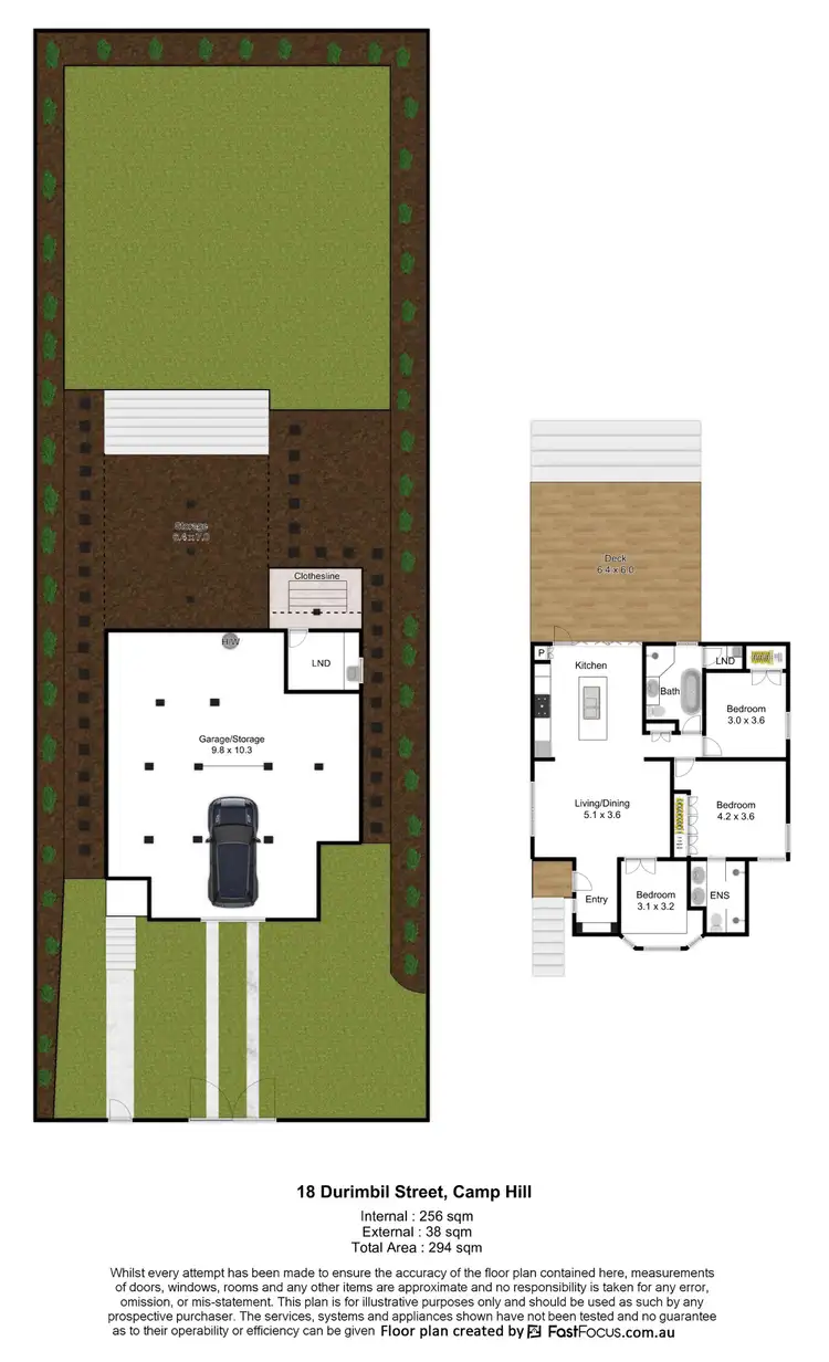 Floorplan of Homely house listing, 18 Durimbil Street, Camp Hill QLD 4152
