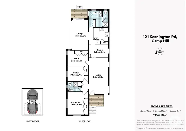 Floorplan of Homely house listing, 121 Kennington Road, Camp Hill QLD 4152