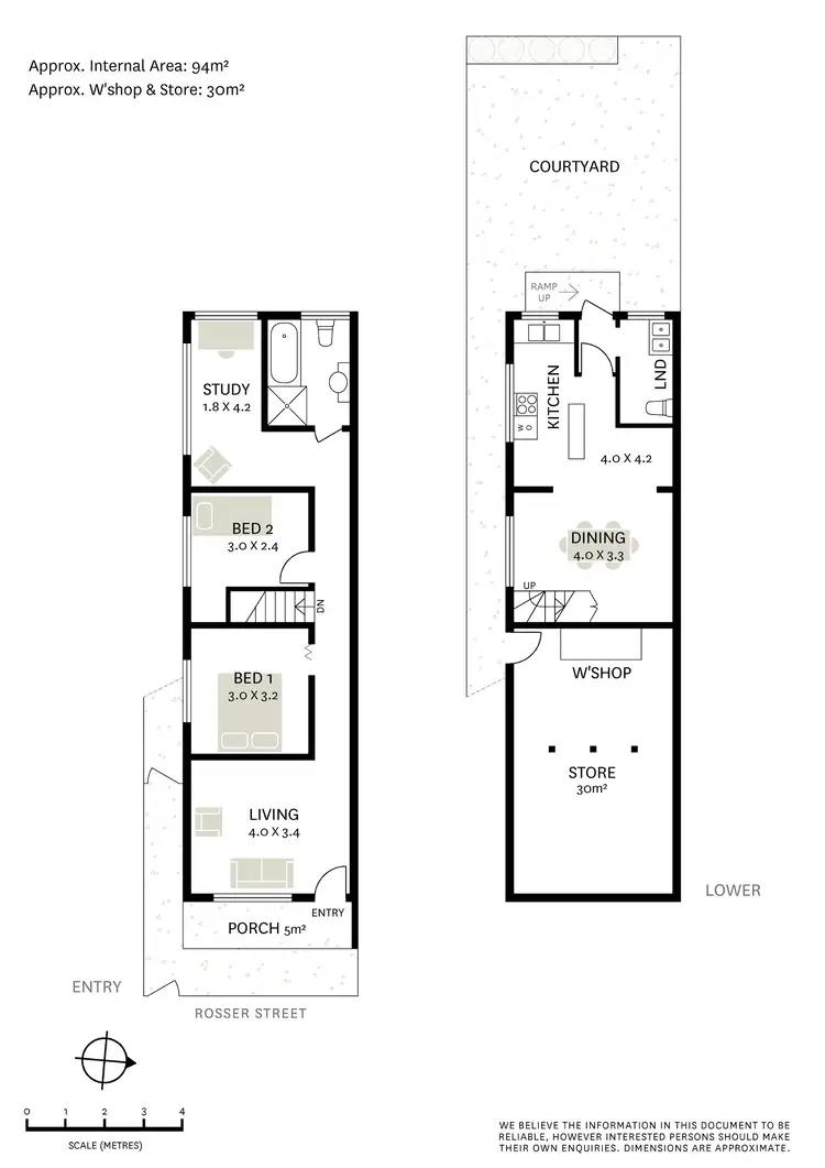 Floorplan of Homely house listing, 90 Rosser Street, Balmain NSW 2041