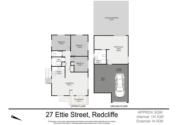 Floorplan of Homely house listing, 27 Ettie Street, Redcliffe QLD 4020