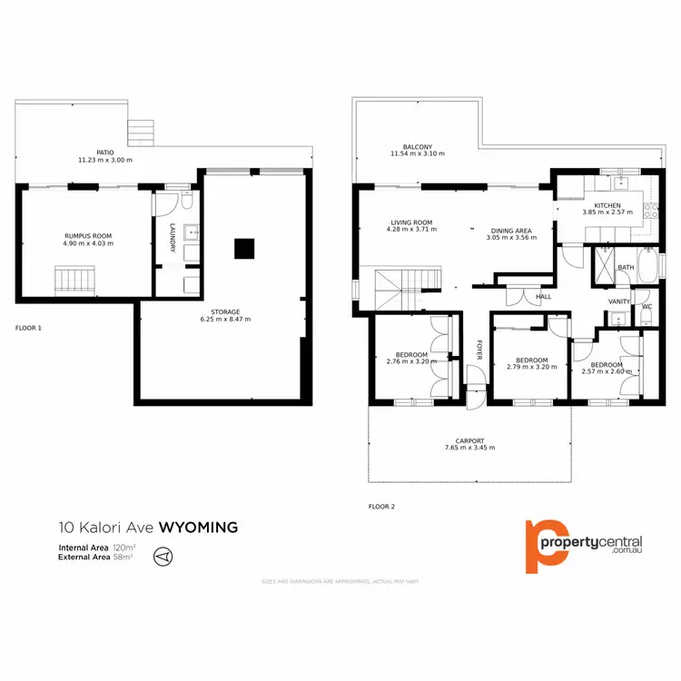 Floorplan of Homely house listing, 10 Kalori Avenue, Wyoming NSW 2250