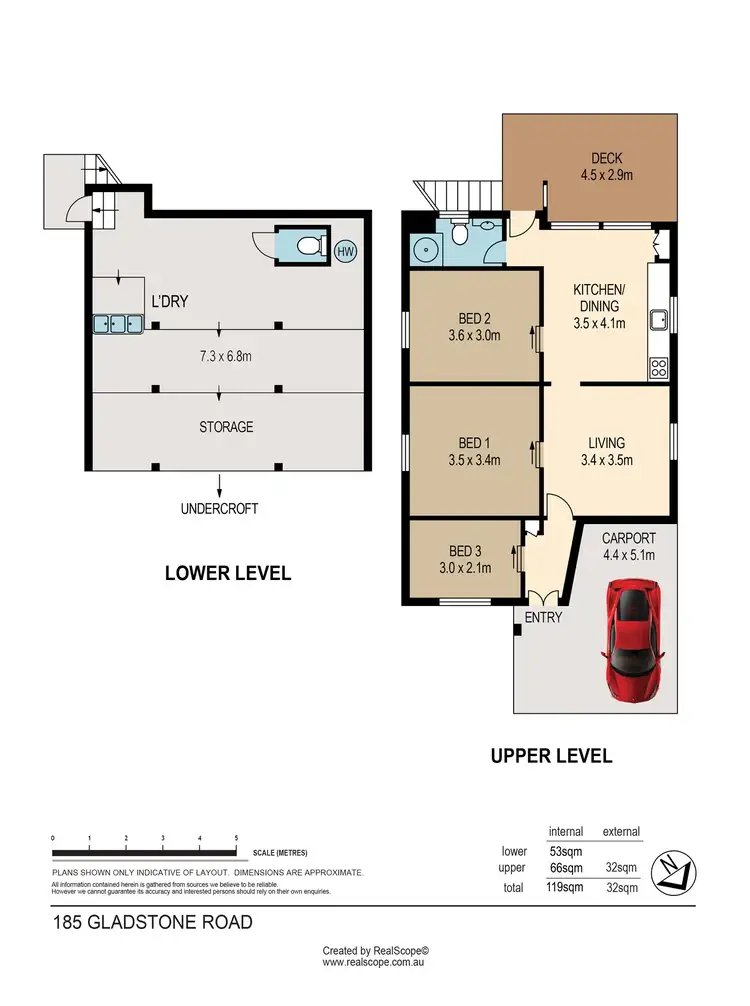 Floorplan of Homely house listing, 185 Gladstone Road, Highgate Hill QLD 4101