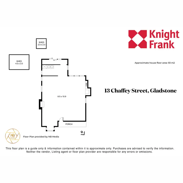 Floorplan of Homely house listing, 13 Chaffey Street, Gladstone TAS 7264