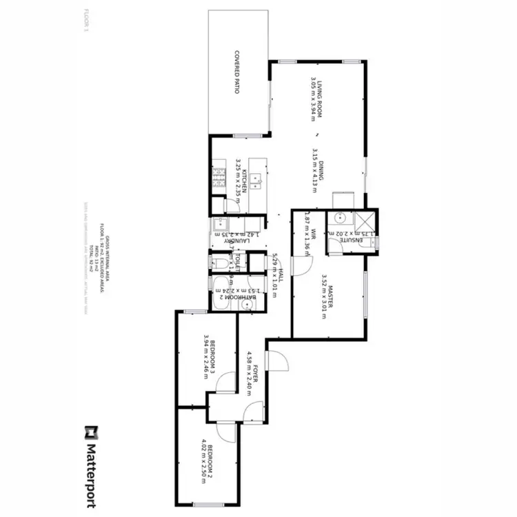 Floorplan of Homely house listing, 8 Dovestone Road, Aveley WA 6069