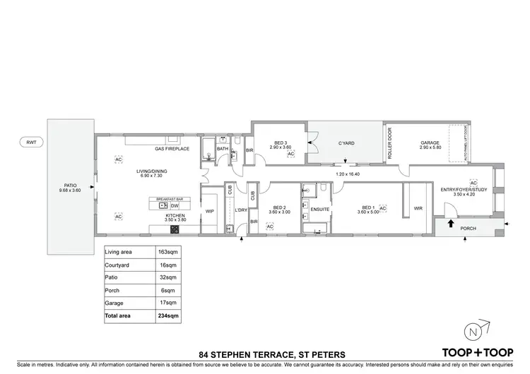 Floorplan of Homely house listing, 84 Stephen Terrace, St Peters SA 5069