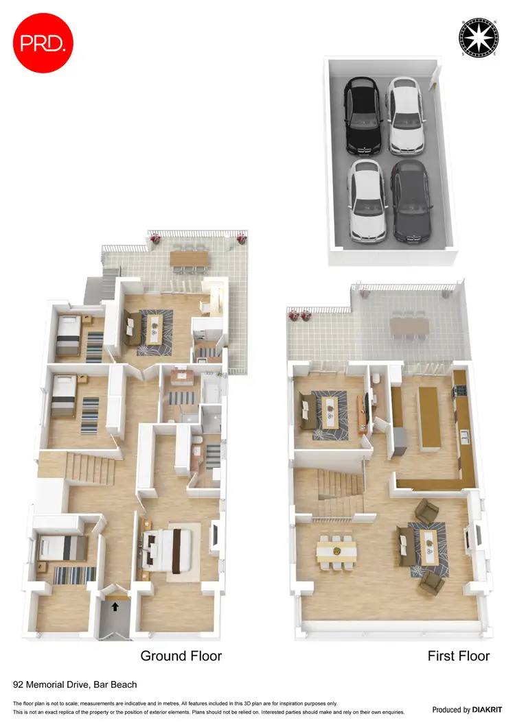 Floorplan of Homely house listing, 92 Memorial Drive, Bar Beach NSW 2300