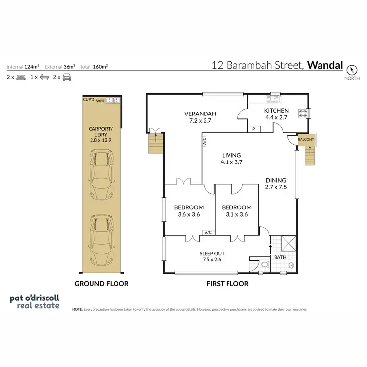 Floorplan of Homely house listing, 12 Barambah Street, Wandal QLD 4700