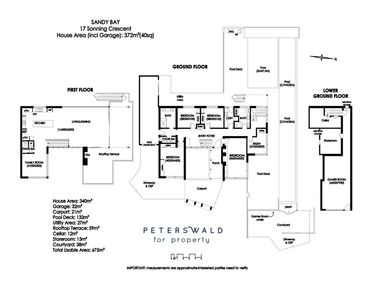 Floorplan of Homely house listing, 17 Sonning Crescent, Sandy Bay TAS 7005