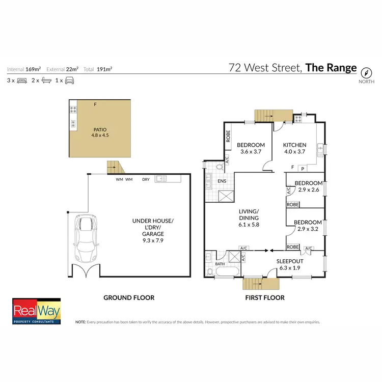 Floorplan of Homely house listing, 72 West Street, The Range QLD 4700
