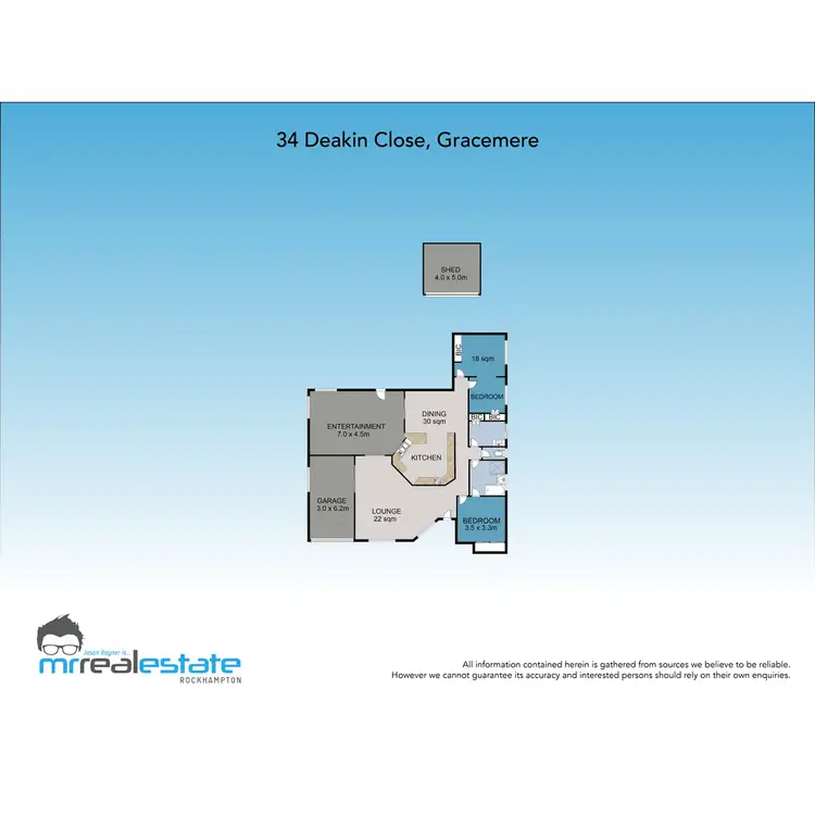 Floorplan of Homely house listing, 8/161-167 Deakin Close, Gracemere QLD 4702