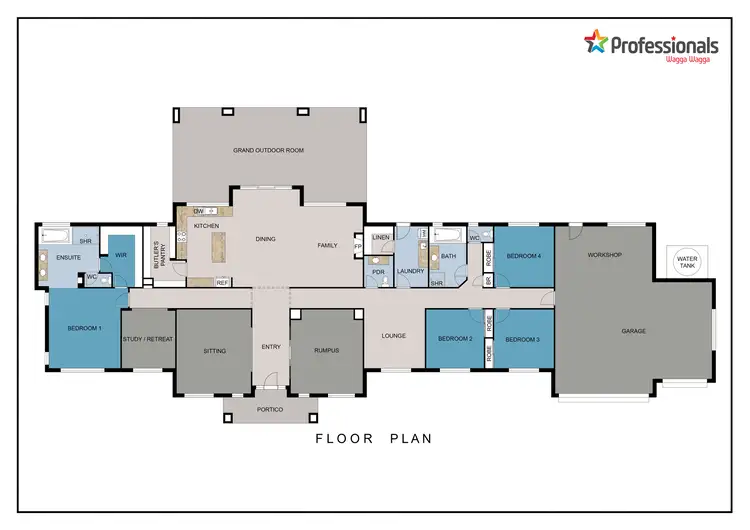Floorplan of Homely house listing, 21 Currawang Drive, Springvale NSW 2650