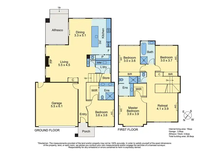 Floorplan of Homely house listing, 14 Kent Street, Mornington VIC 3931