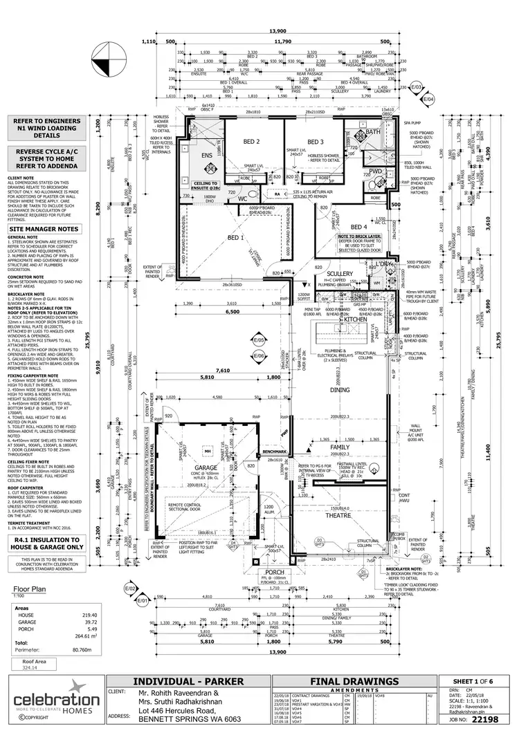 Floorplan of Homely house listing, 21 Hercules Road, Bennett Springs WA 6063