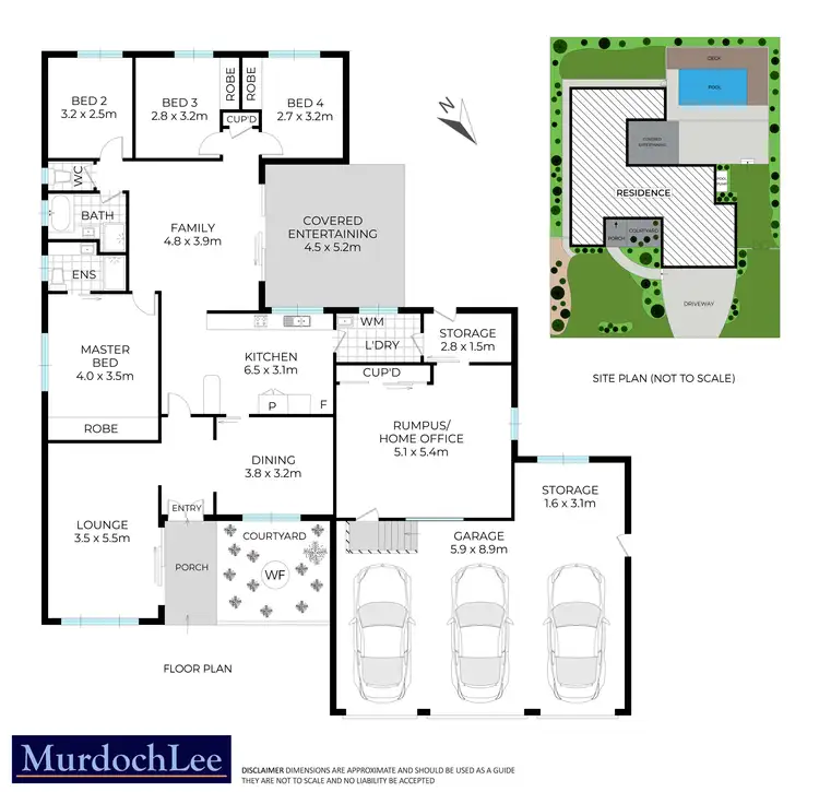 Floorplan of Homely house listing, 72 Tuckwell Road, Castle Hill NSW 2154